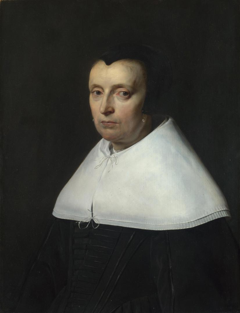 Portrait of Anna Westerbaen by Jan de Braij
