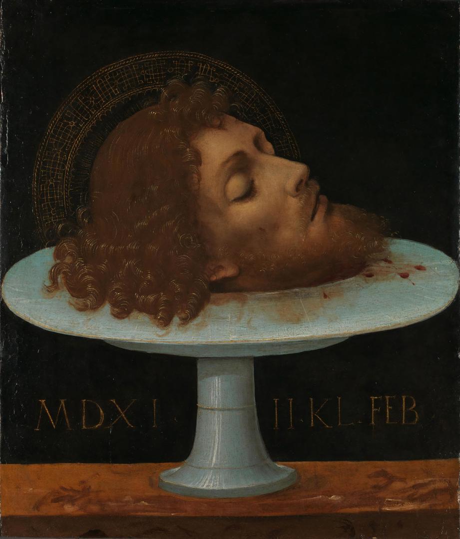 The Head of Saint John the Baptist by Italian