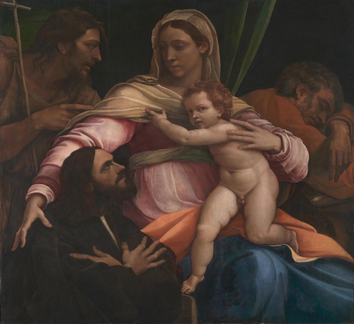 The Madonna and Child with Saints and a Donor by Sebastiano del Piombo