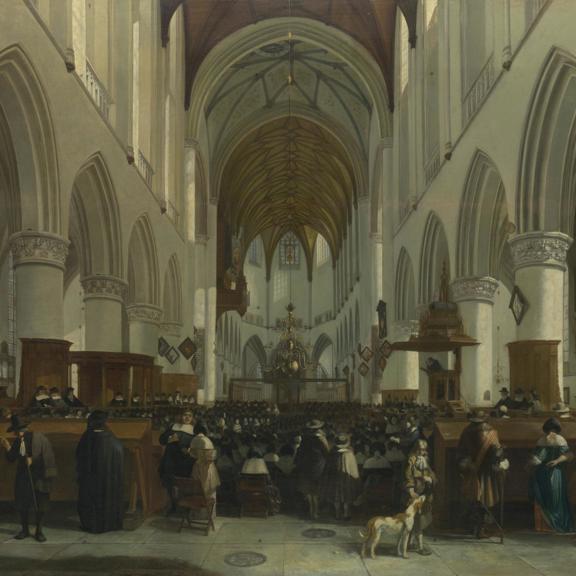 The Interior of the Grote Kerk, Haarlem