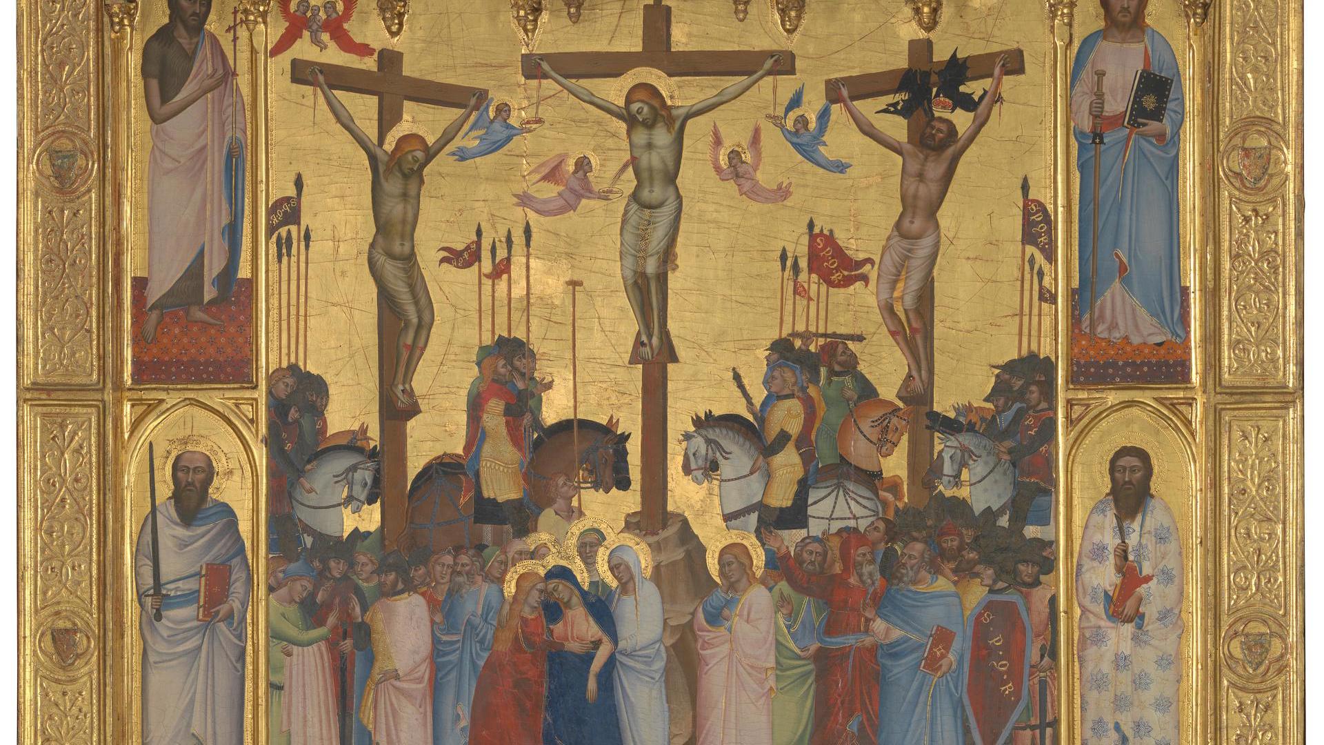 The Crucifixion by Jacopo di Cione