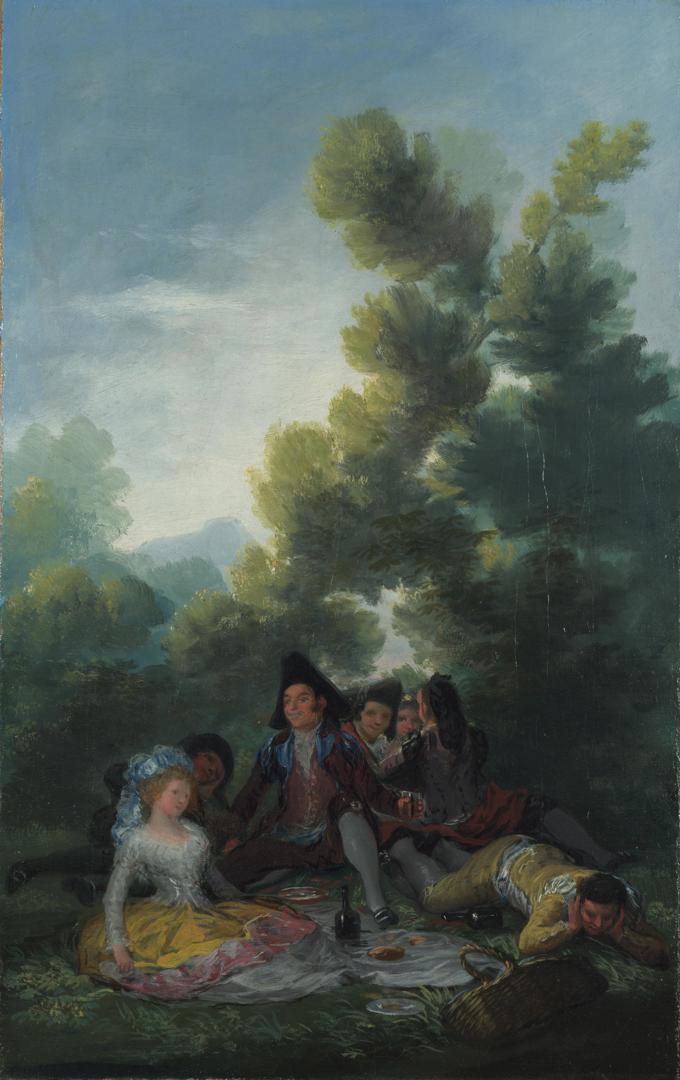 A Picnic by Francisco de Goya