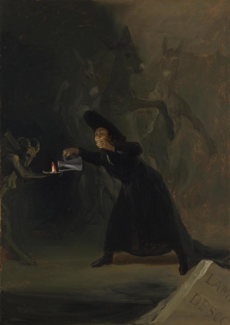 A Scene from 'The Forcibly Bewitched' by Francisco de Goya