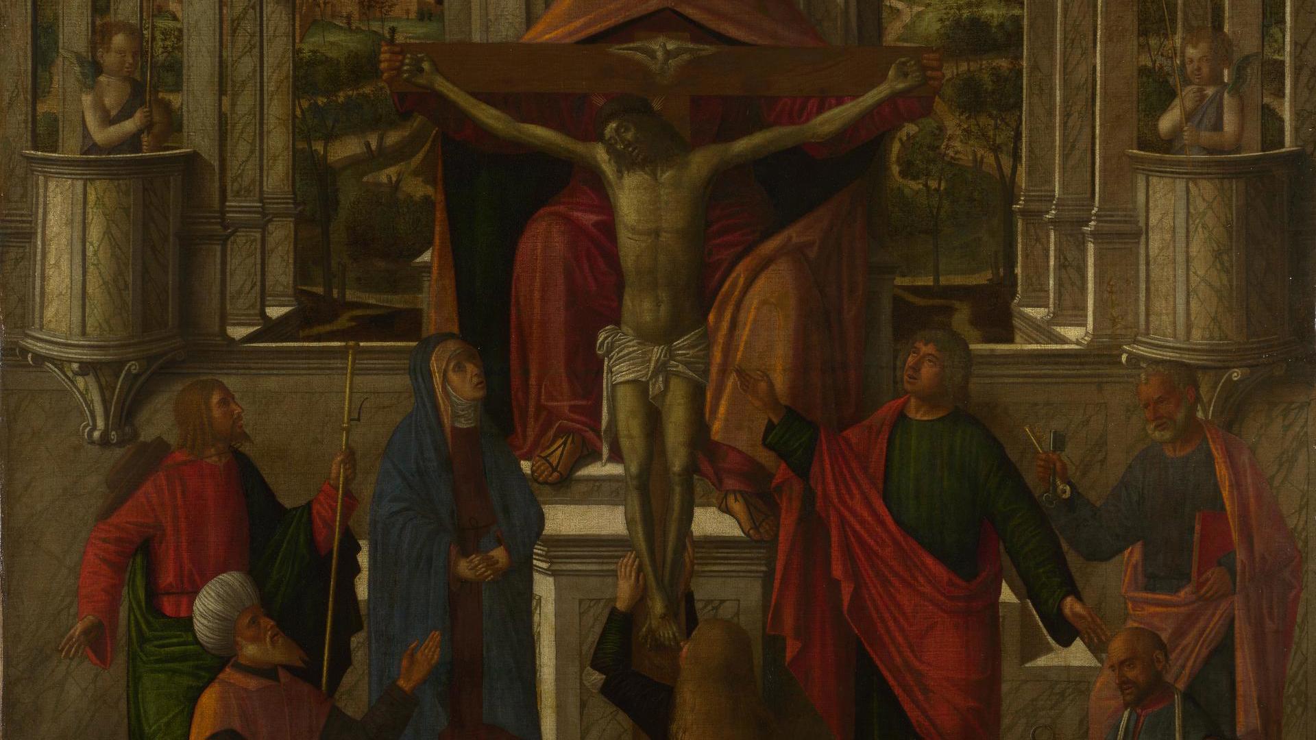 Symbolic Representation of the Crucifixion by Giovanni Mansueti