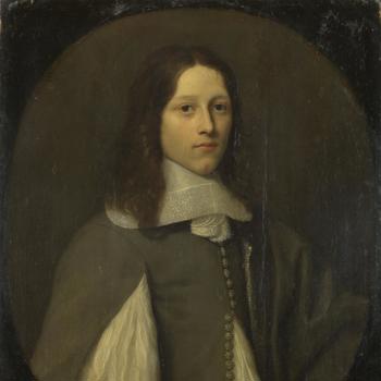 Portrait of a Young Man in Grey