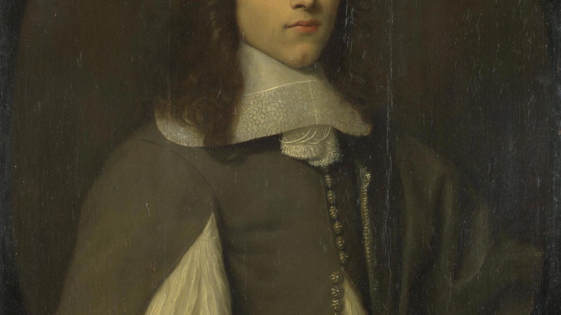 Portrait of a Young Man in Grey by Abraham Raguineau