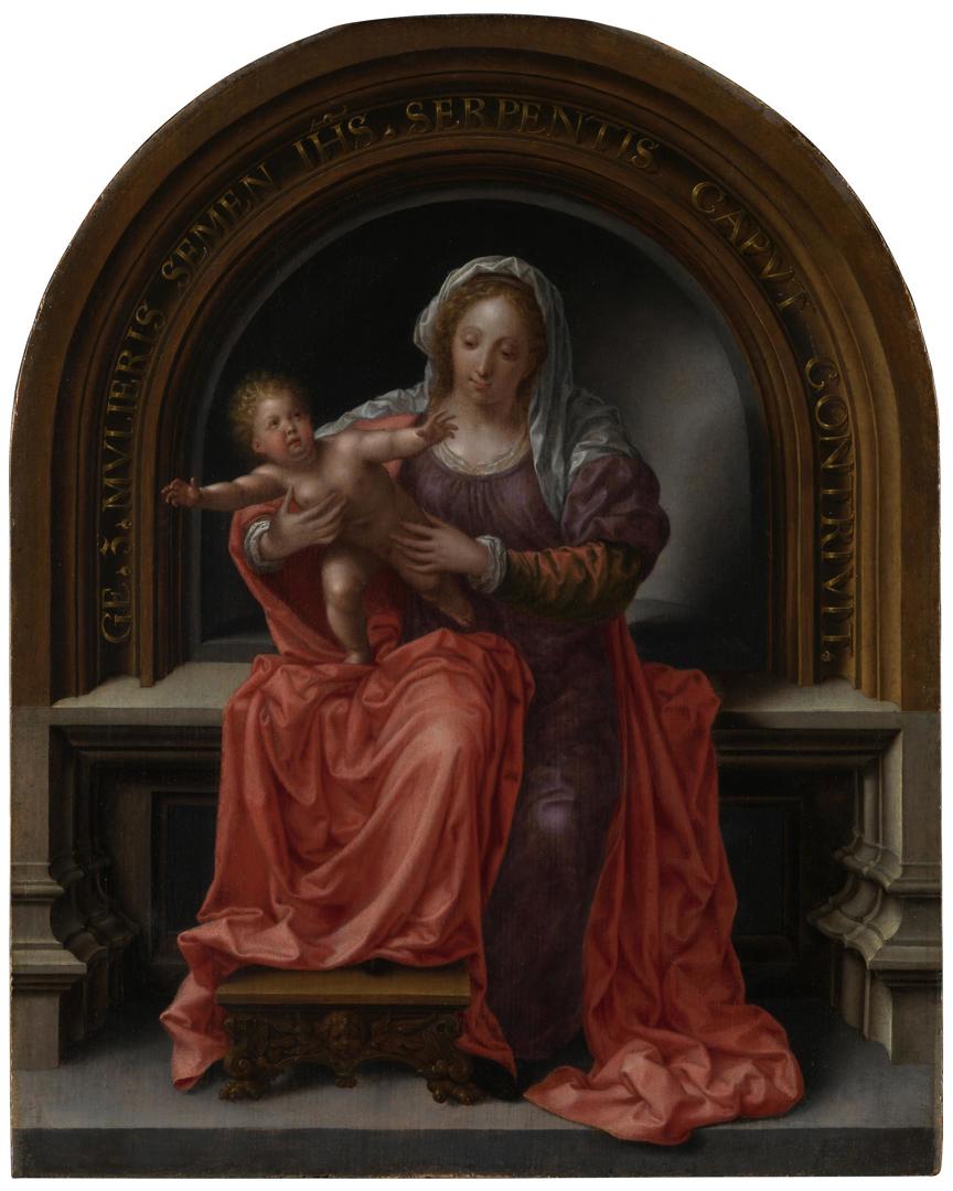 The Virgin and Child by Jan Gossaert (Jean Gossart)