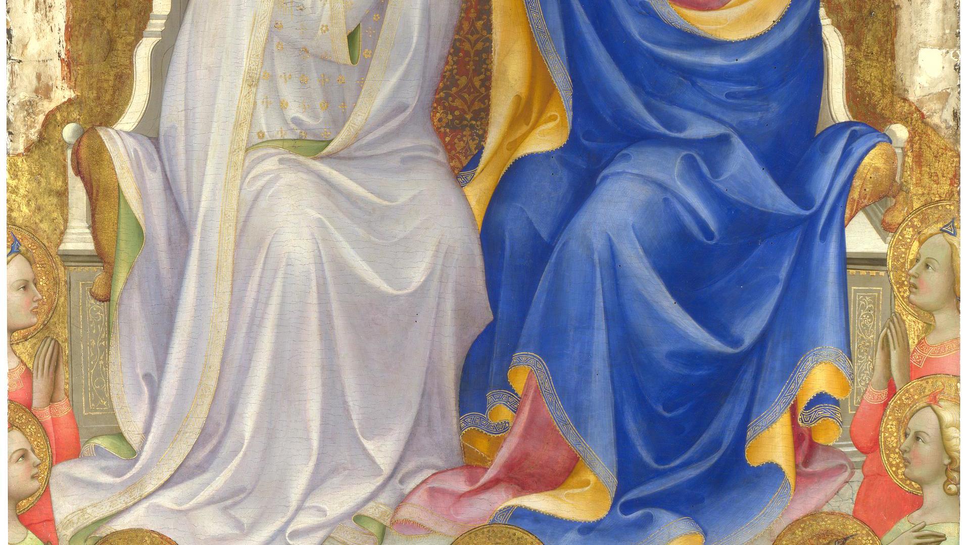 The Coronation of the Virgin by Lorenzo Monaco