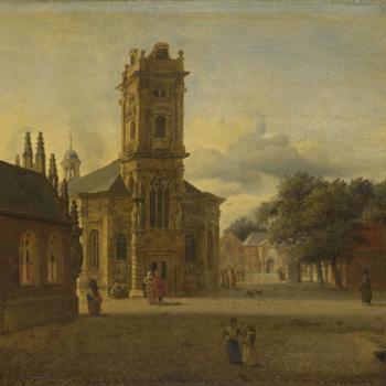 A Square before a Church