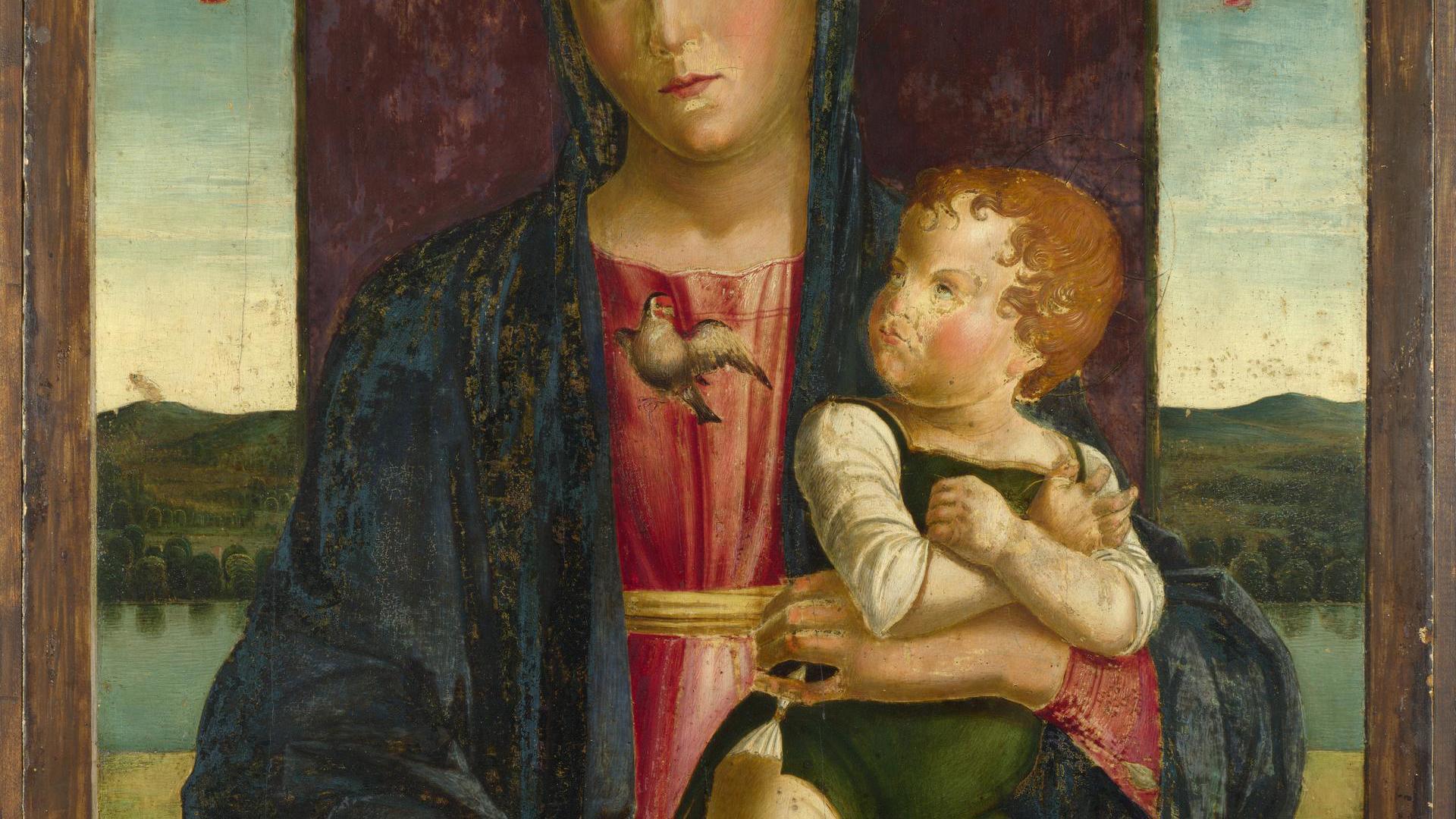 The Virgin and Child by Lazzaro Bastiani