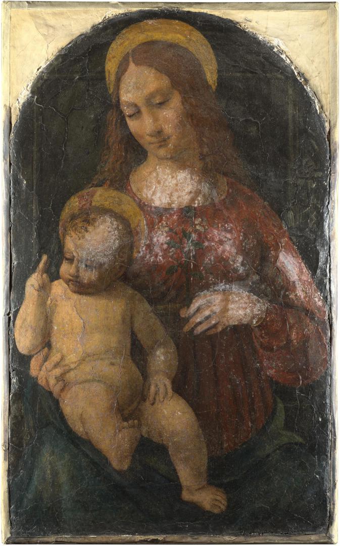 The Virgin and Child by Italian, Milanese