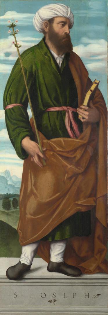 Saint Joseph by Moretto da Brescia