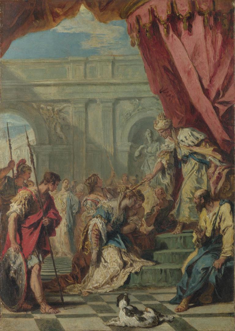 Esther before Ahasuerus by Sebastiano Ricci
