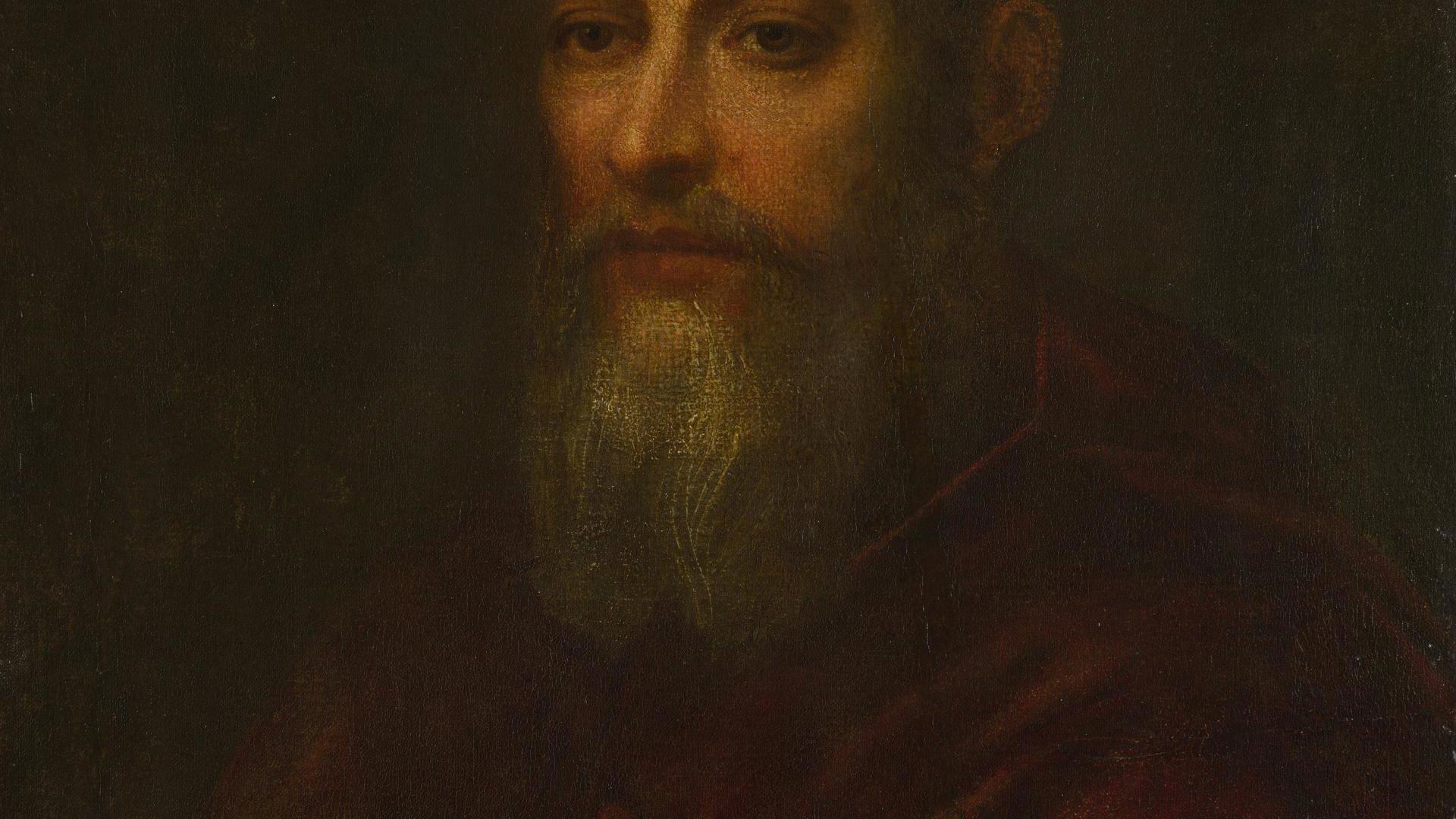 Portrait of a Bearded Cardinal by Italian, Venetian