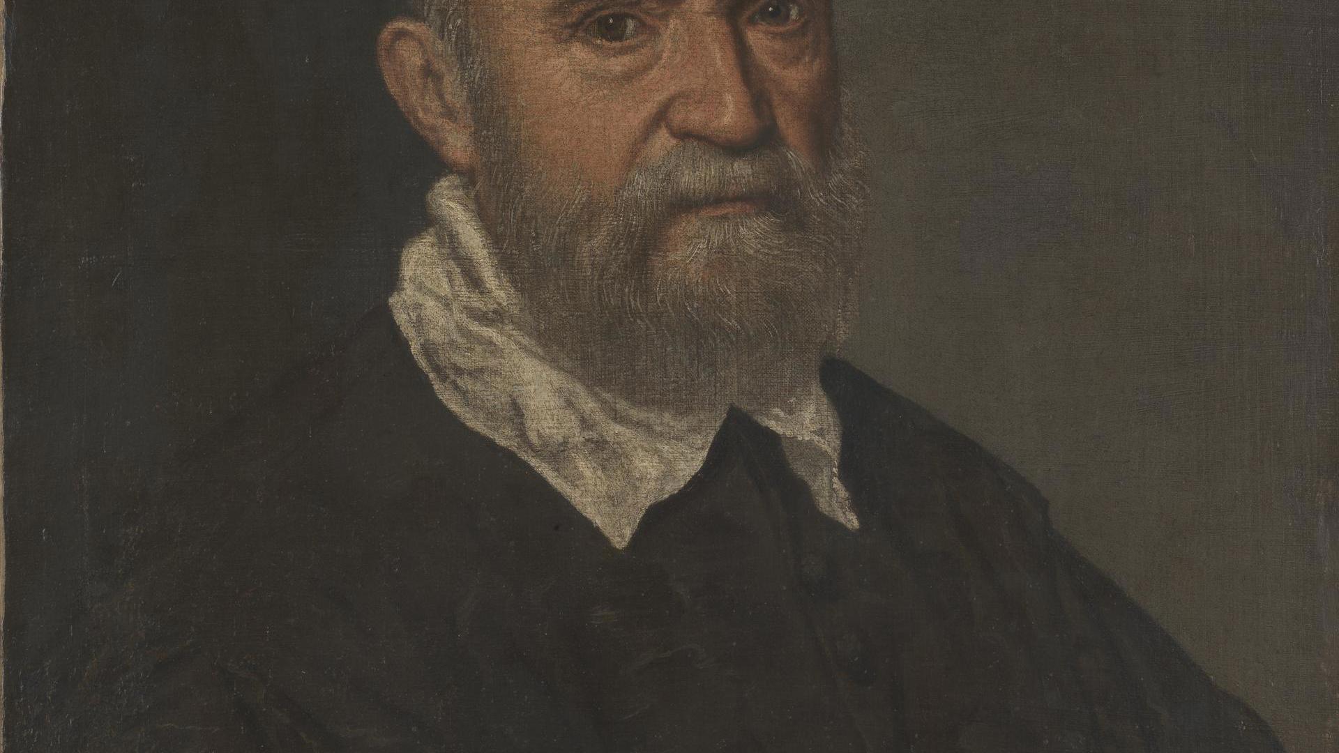 Portrait of a Bearded Man by Leandro Bassano