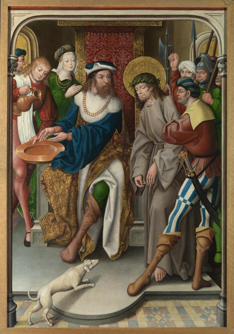 Christ before Pilate by Master of Cappenberg (Jan Baegert?)