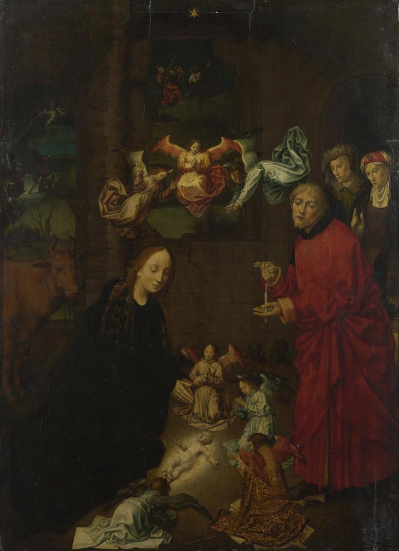 The Nativity, at Night by After Hugo van der Goes