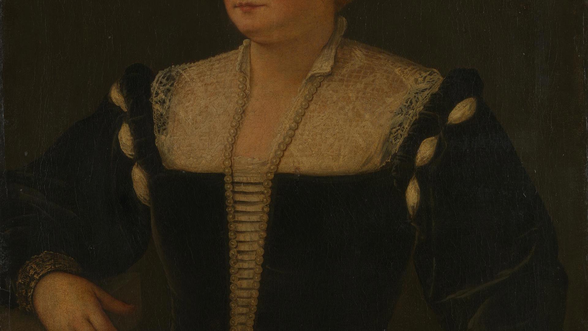 Portrait of a Woman (perhaps Pellegrina Morosini Capello) by Follower of Jacopo Tintoretto