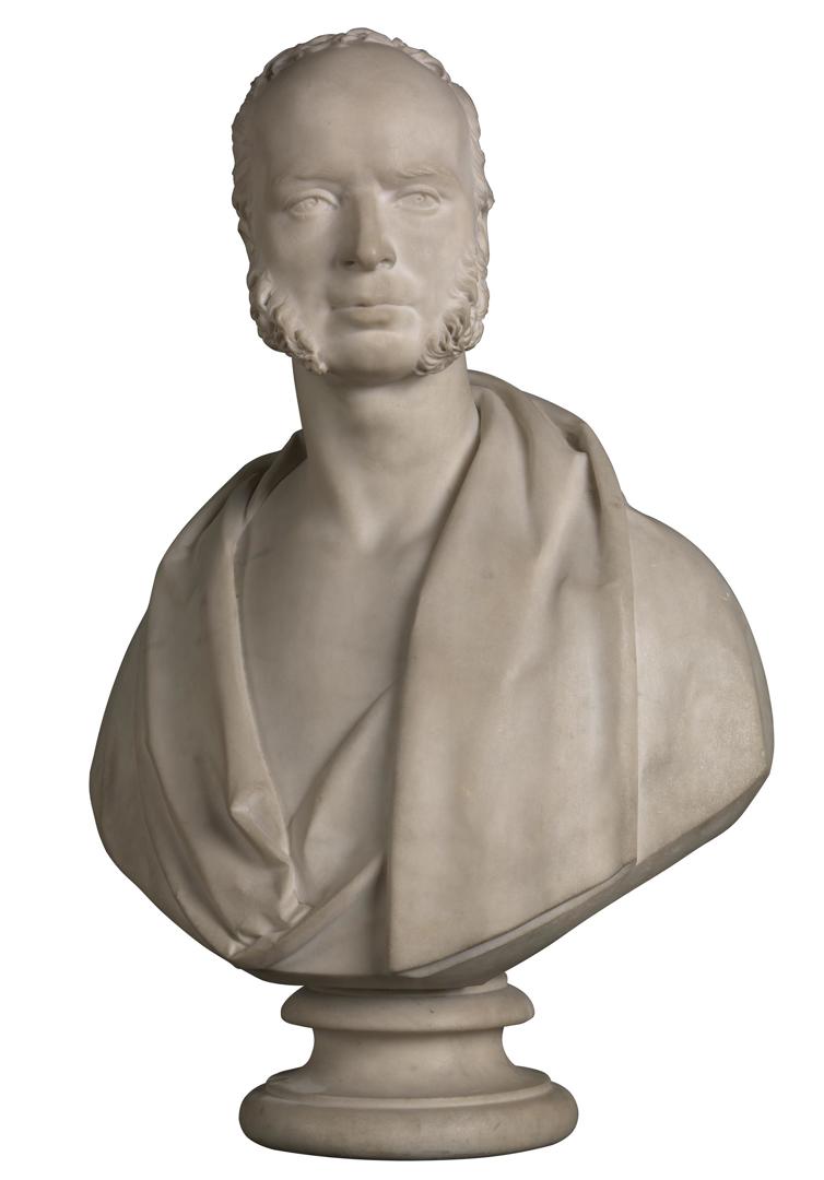 Bust Portrait of Wynn Ellis MP by Robert William Sievier