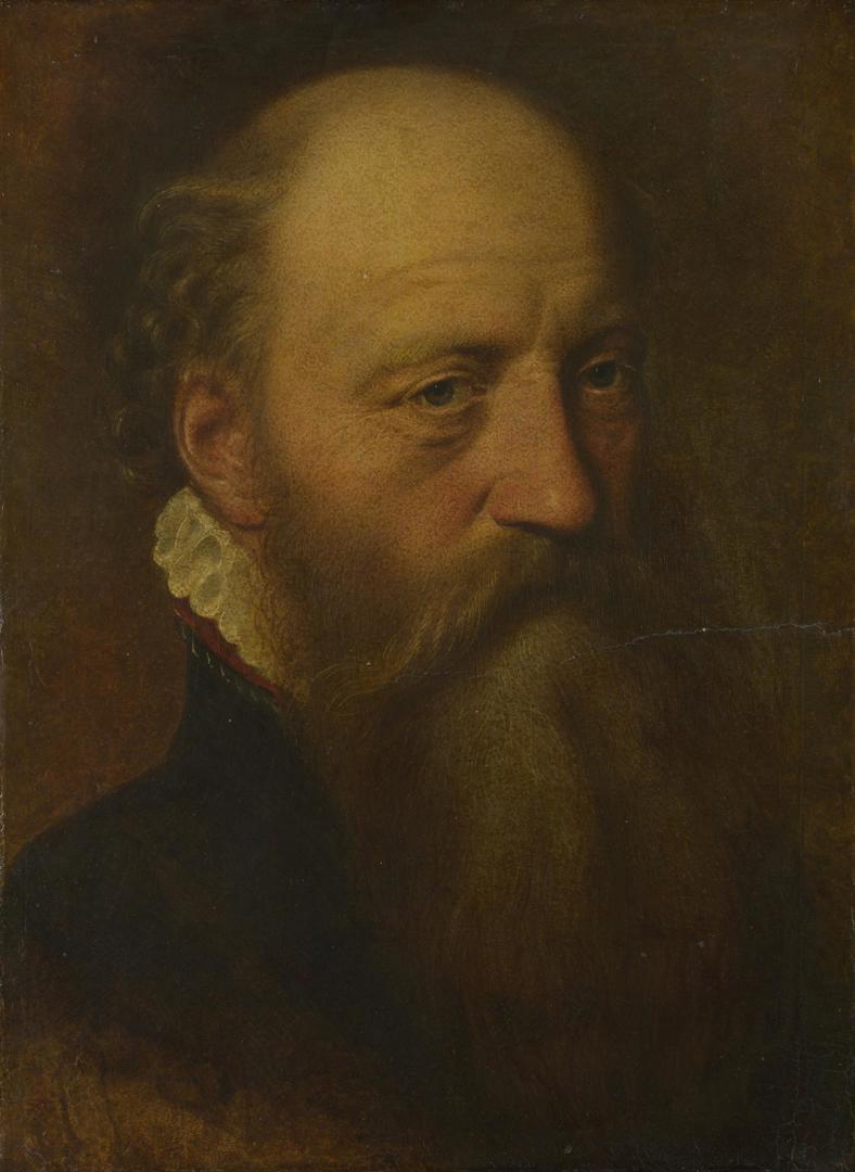 Portrait of a Bearded Man by Follower of Anthonis Mor