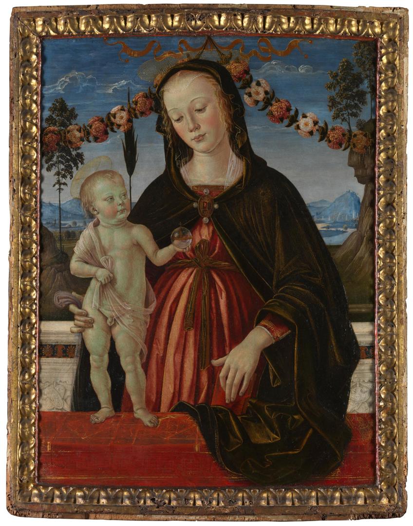 The Virgin and Child by Italian, Umbrian