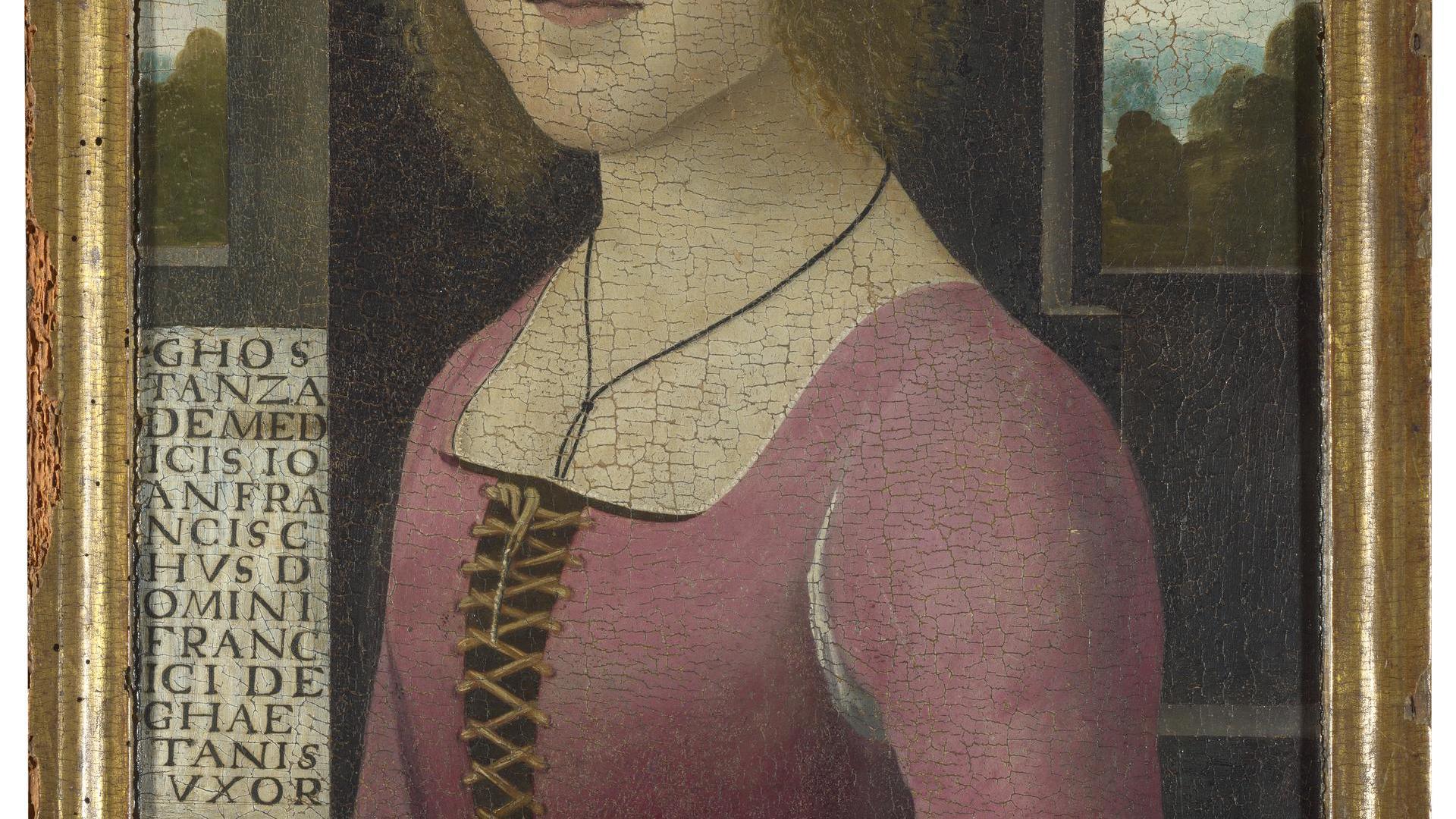 Costanza Caetani by Style of Domenico Ghirlandaio