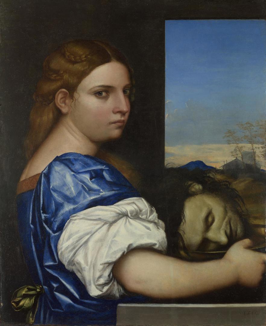 Judith (or Salome?) by Sebastiano del Piombo