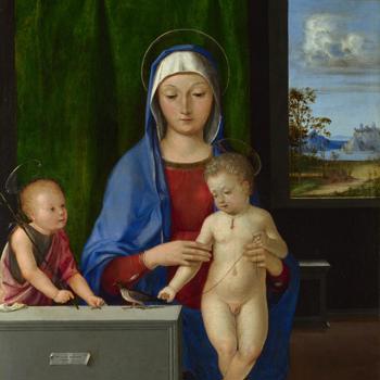 The Virgin and Child with Saint John