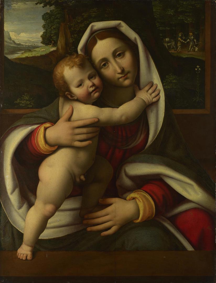 The Virgin and Child by Workshop of Andrea Solario