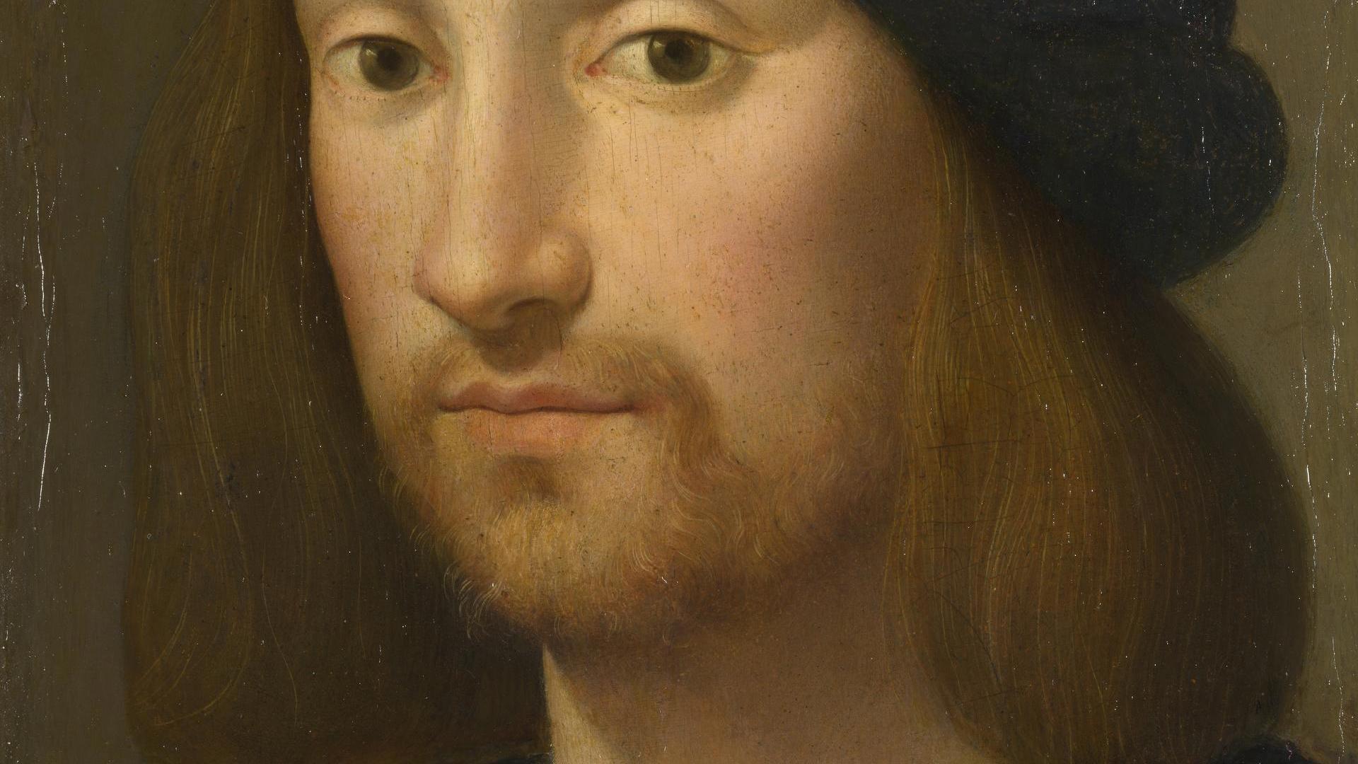 Portrait of a Young Man by Imitator of Raphael