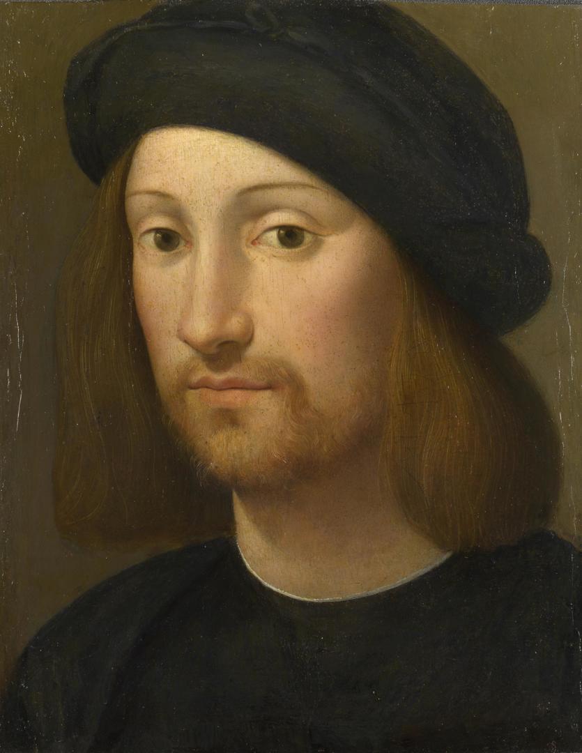 Portrait of a Young Man by Imitator of Raphael
