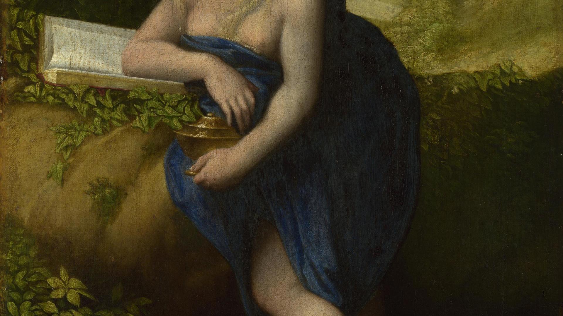 The Magdalen by Probably by Correggio