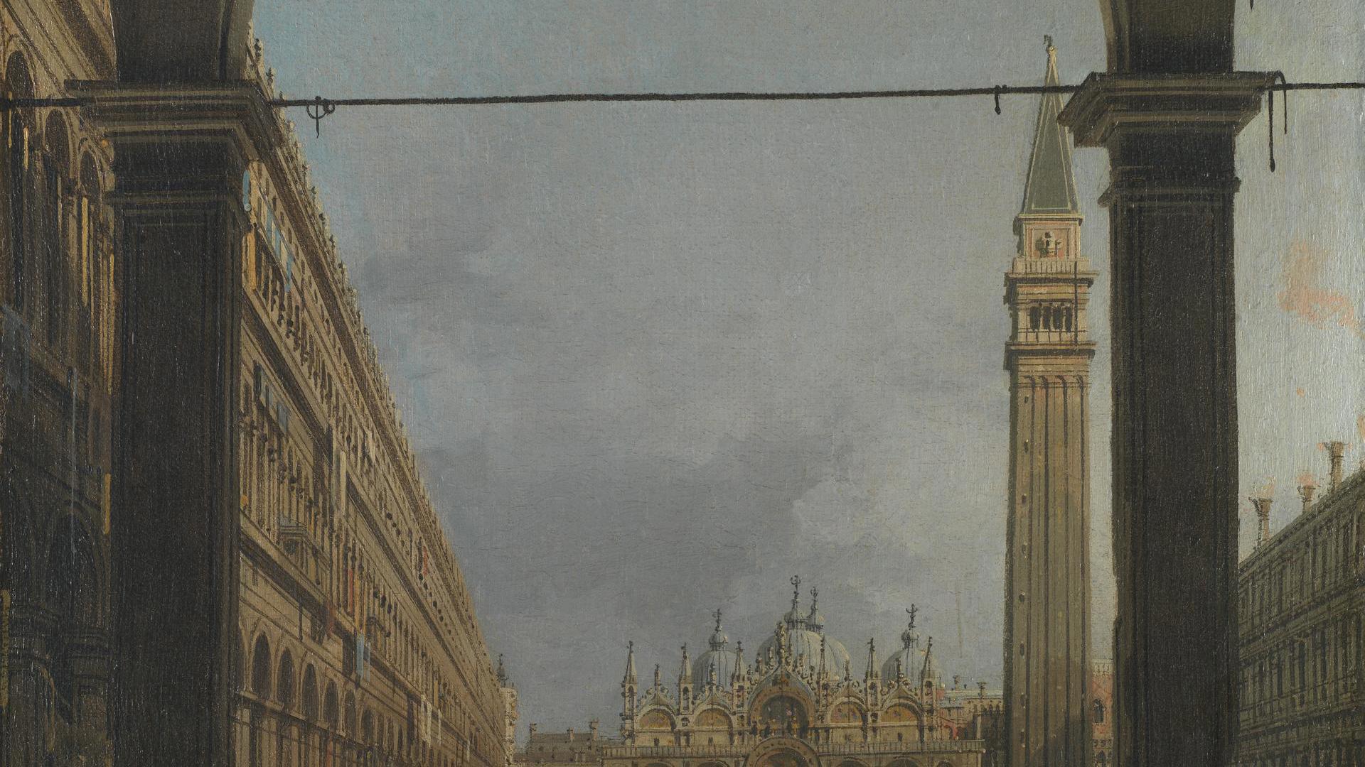 Venice: Piazza San Marco by Canaletto