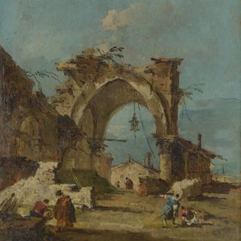 A Caprice with a Ruined Arch