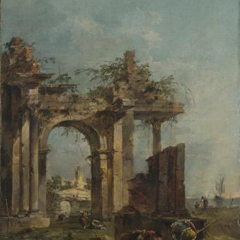 A Caprice with Ruins on the Seashore