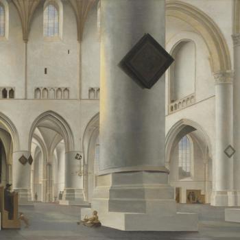 The Interior of the Grote Kerk at Haarlem
