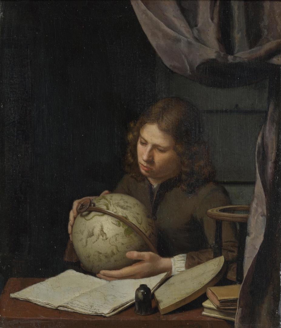 A Young Astronomer by Olivier van Deuren