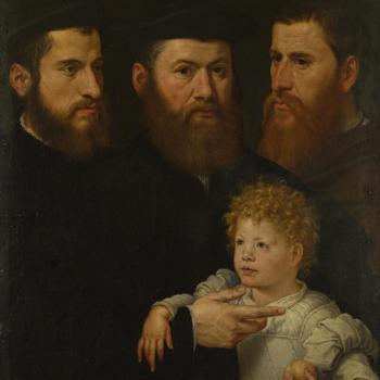 Three Men and a Little Girl
