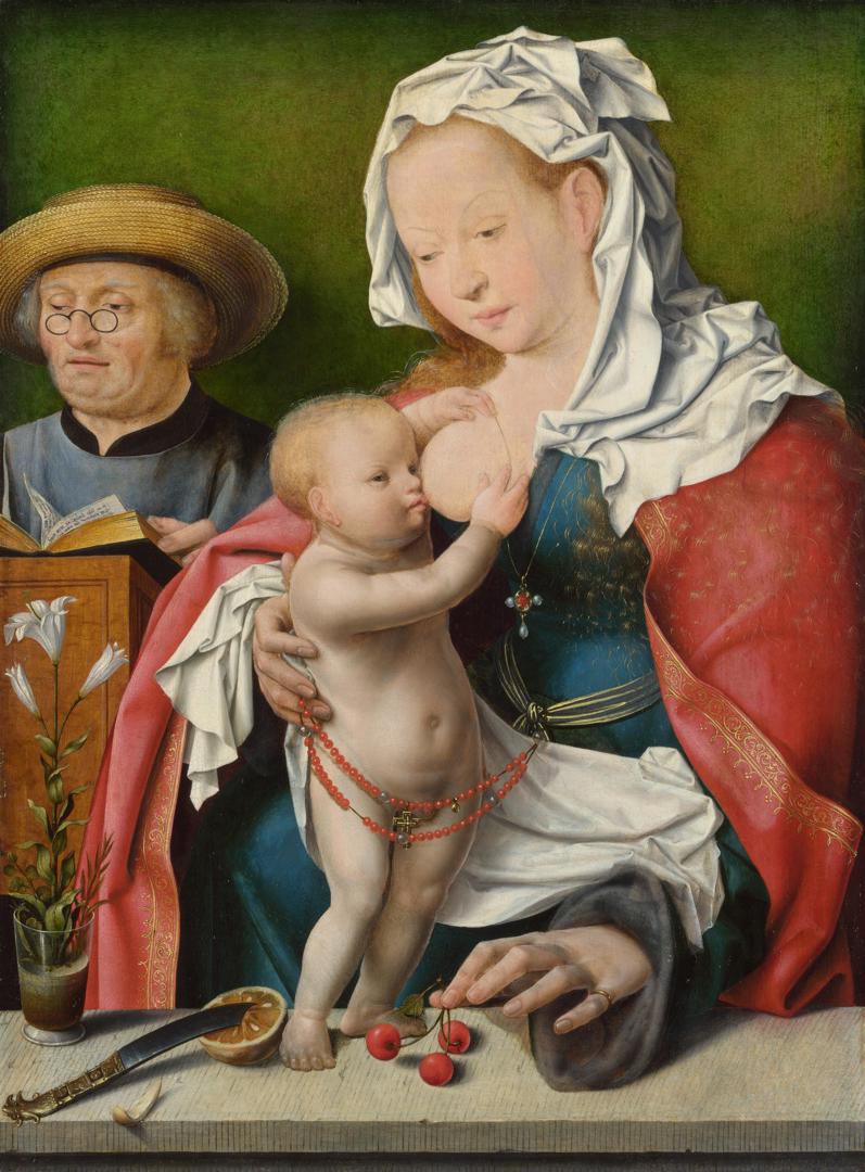 The Holy Family by Workshop of Joos van Cleve