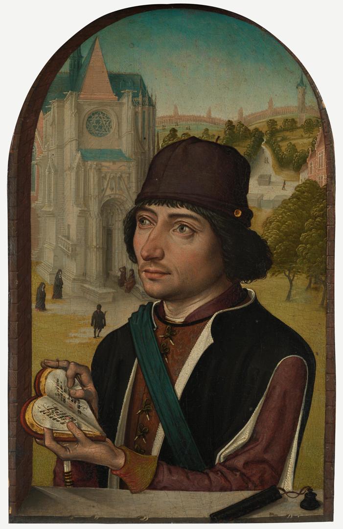 Portrait of a Young Man by Master of the View of St Gudula