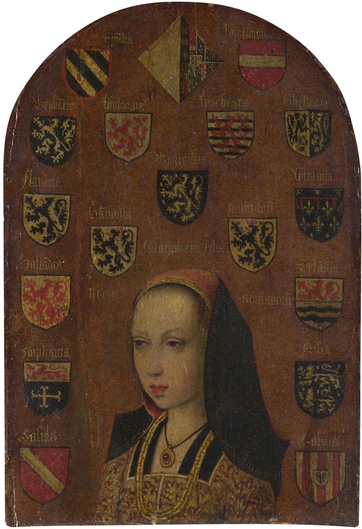 Margaret of Austria by Probably by Pieter van Coninxloo