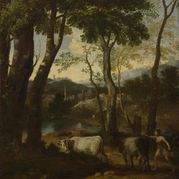 Landscape with a Cowherd