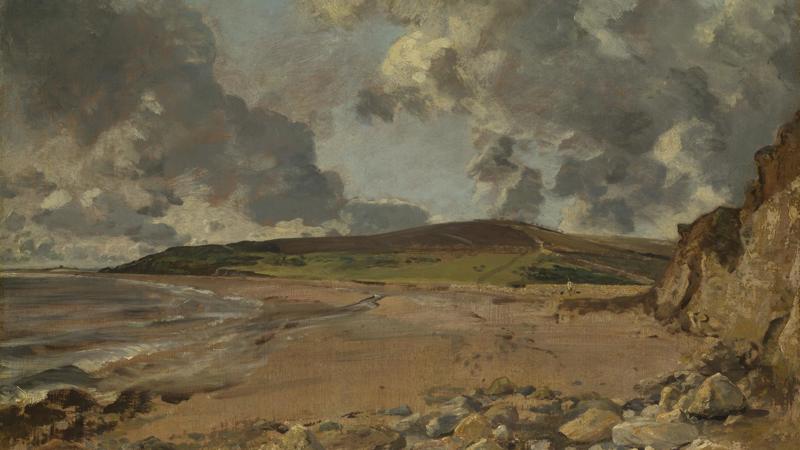 John Constable, 'Weymouth Bay: Bowleaze Cove and Jordon Hill', 1816-17