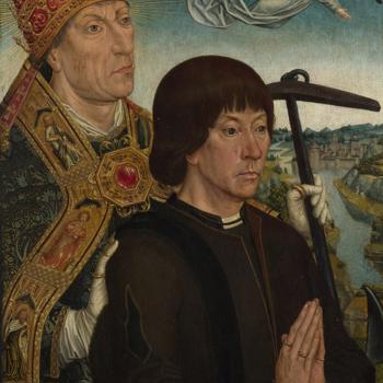 Saint Clement and a Donor