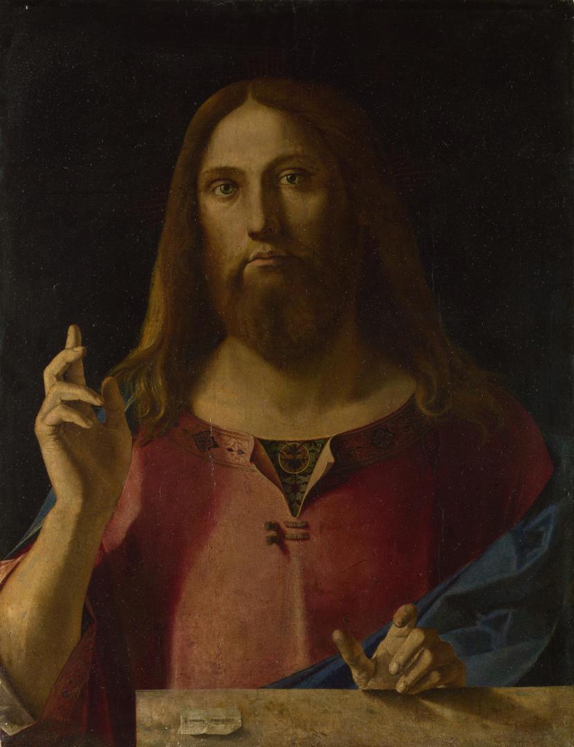 Christ Blessing by Benedetto Diana