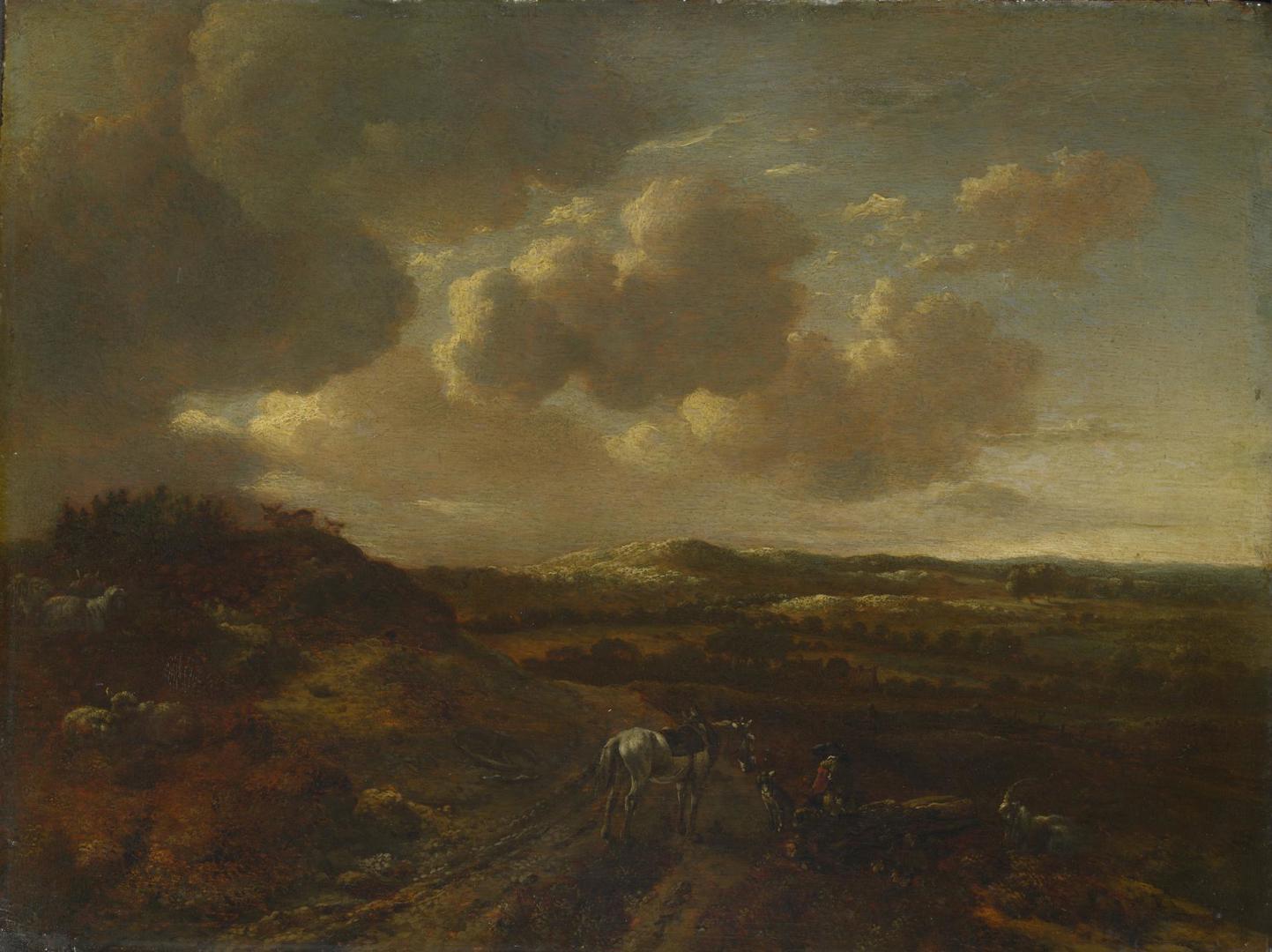 A Dune Landscape by Willem Buytewech the Younger