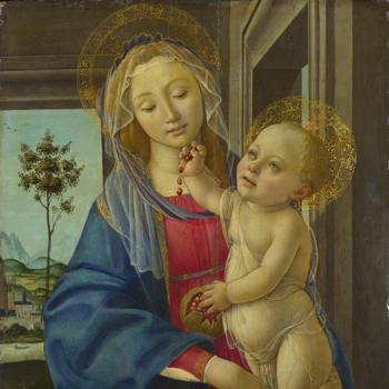 The Virgin and Child with a Pomegranate