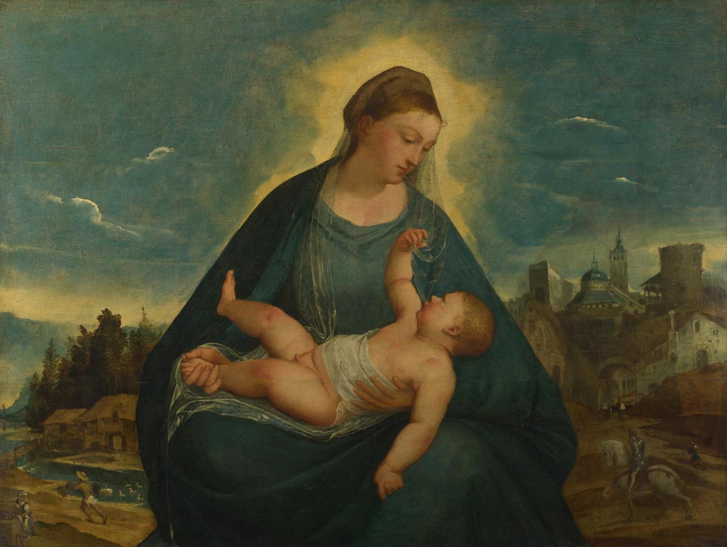 The Madonna and Child by Italian, North