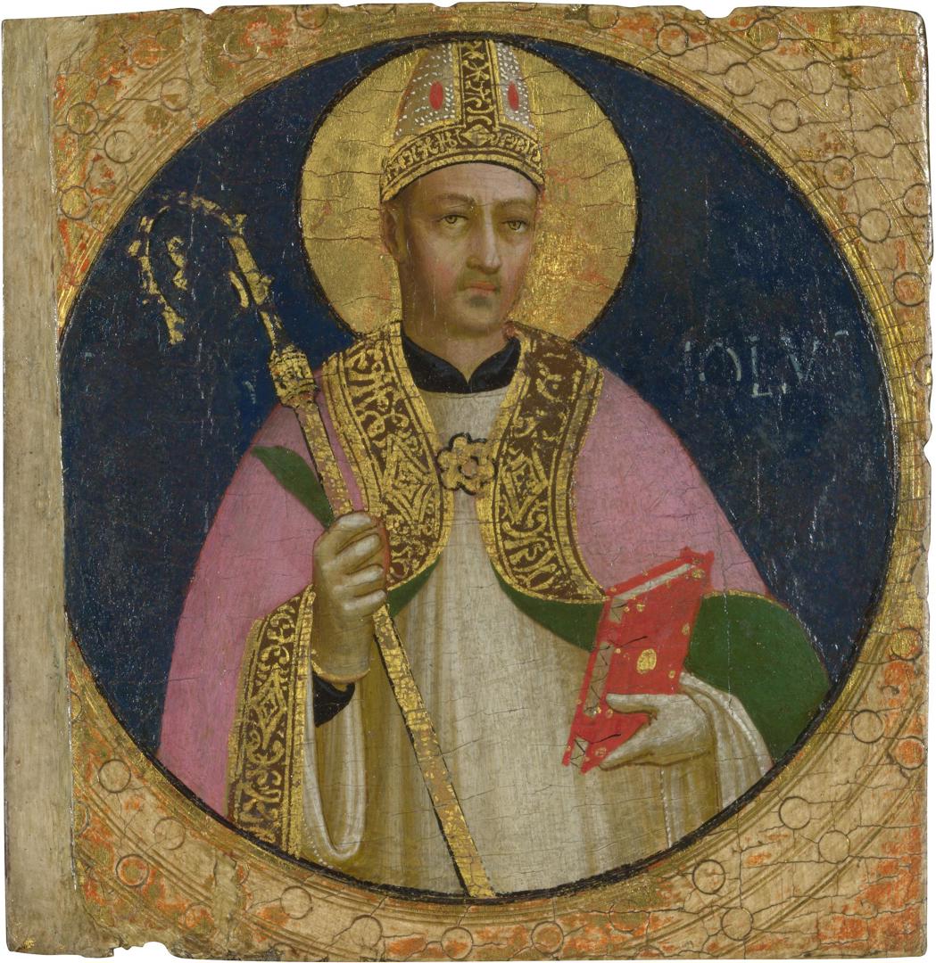 Saint Romulus: Frame Panel by Fra Angelico