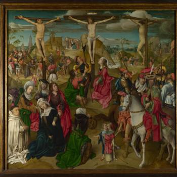 The Crucifixion: Central Panel